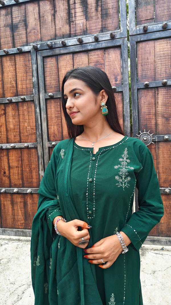 Evergreen Elegance Suit